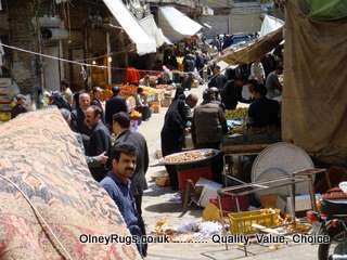 Turkoman rug market